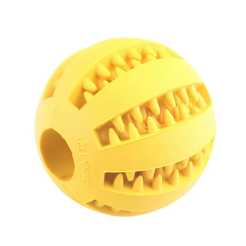 Interactive Dog Treat Ball – Slow Feeder Chew Toy & Teeth Cleaning Ball