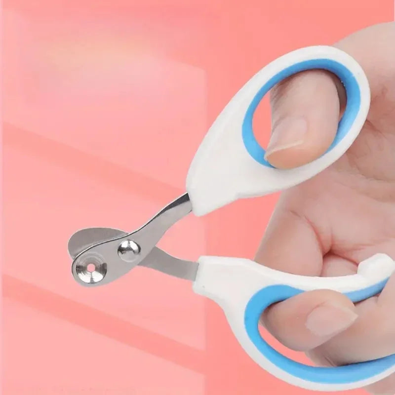 Professional Stainless Steel Pet Nail Clipper for Dogs & Cats