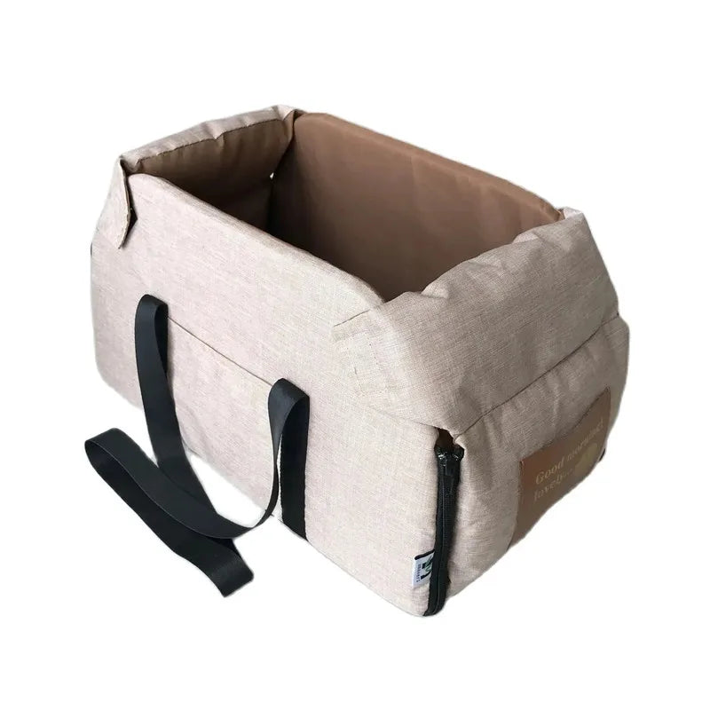 Premium Dog Car Booster Seat | Comfortable Travel Carrier