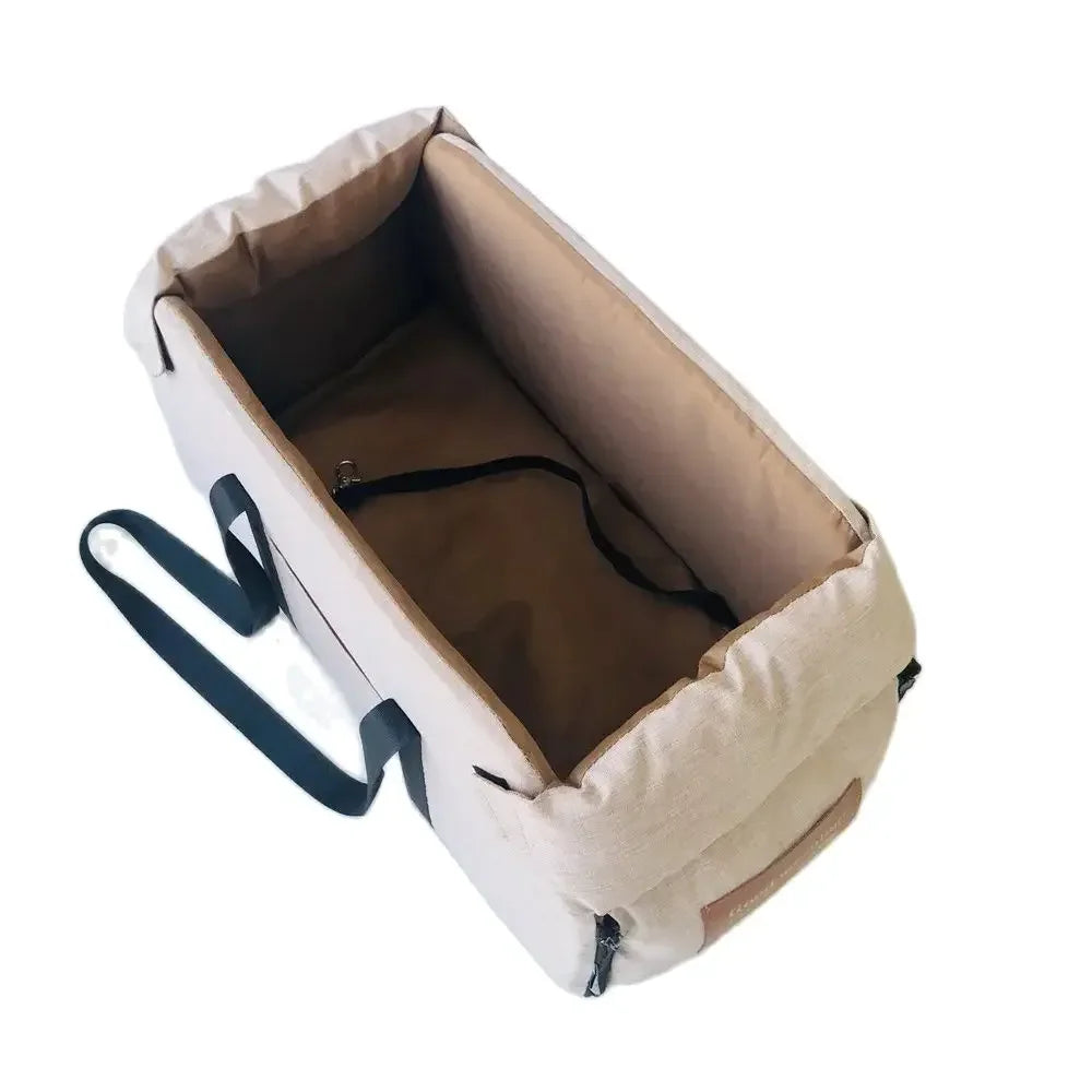 Premium Dog Car Booster Seat | Comfortable Travel Carrier