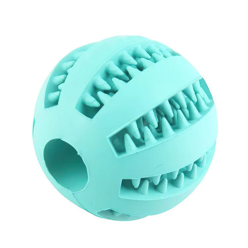 Interactive Dog Treat Ball – Slow Feeder Chew Toy & Teeth Cleaning Ball