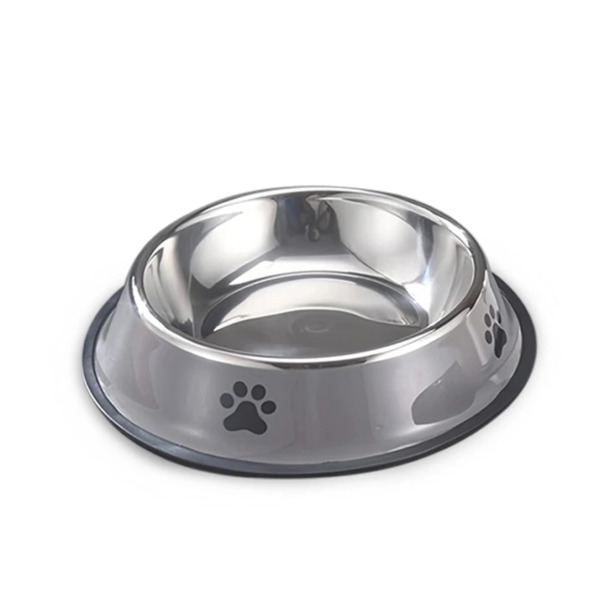 Stainless Steel Dog Bowl – Non-Slip Food & Water Bowl for Dogs & Cats