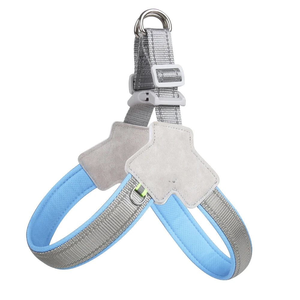 Reflective No Pull Dog Harness – Adjustable Soft Vest for Small & Medium Dogs