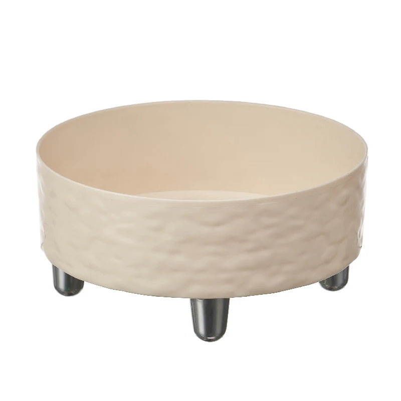 Elevated Stainless Steel Dog Bowl – Modern Raised Pet Food & Water Bowl