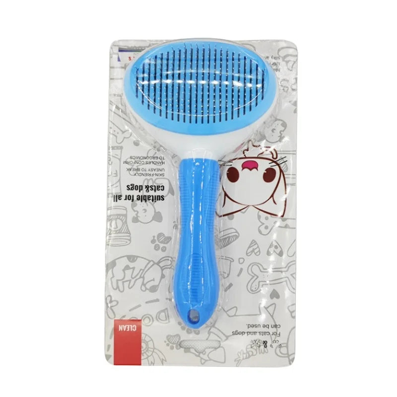 Self-Cleaning Slicker Brush for Dogs & Cats