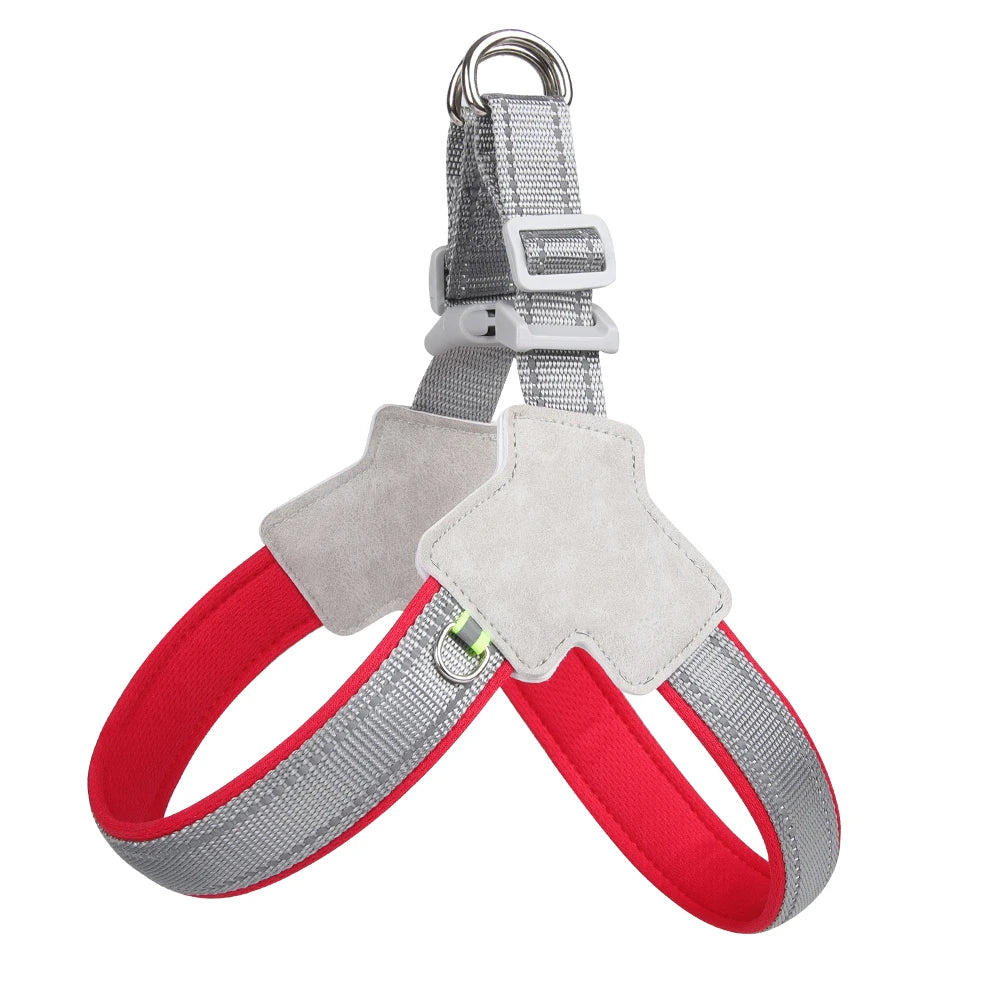Reflective No Pull Dog Harness – Adjustable Soft Vest for Small & Medium Dogs