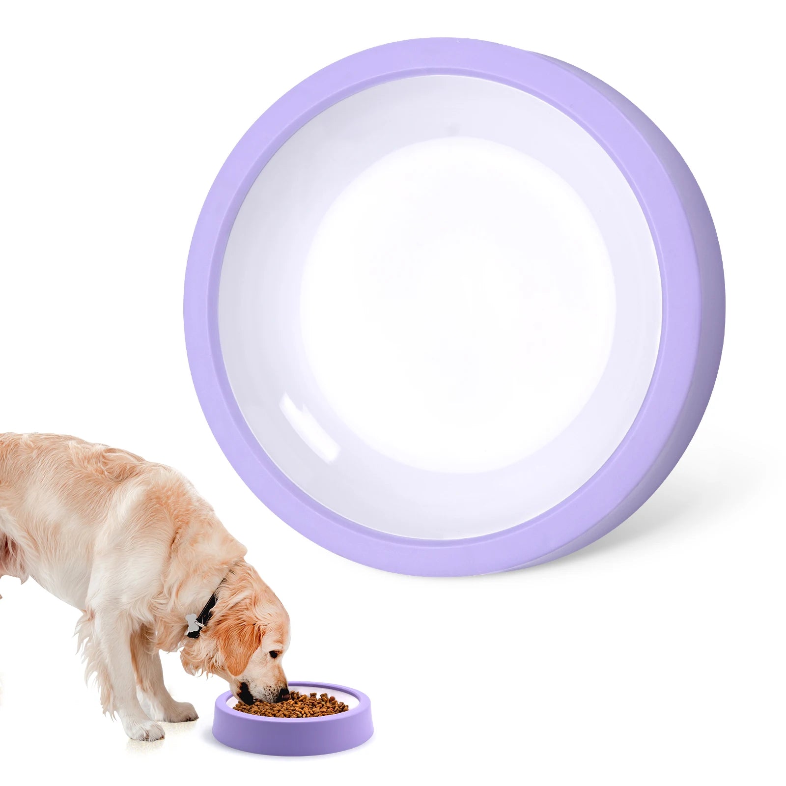 Slow Feeder Pet Bowl – Anti-Choking Non-Slip Dog Feeding Dish