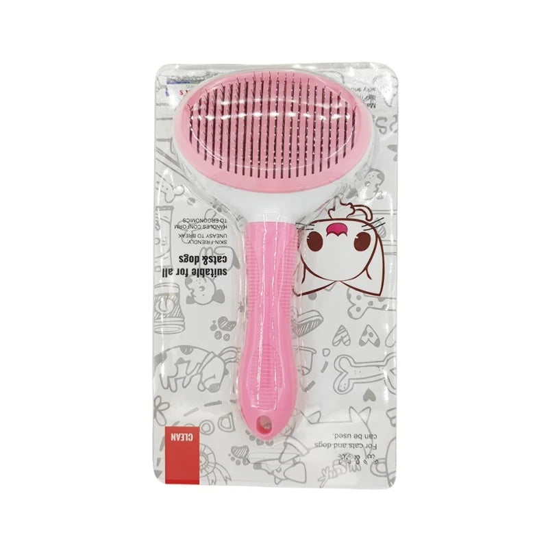 Self-Cleaning Slicker Brush for Dogs & Cats
