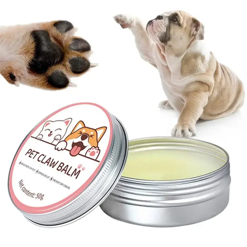 Natural Paw Balm for Dogs & Cats – Moisturizing Paw & Nose Protector (50g)