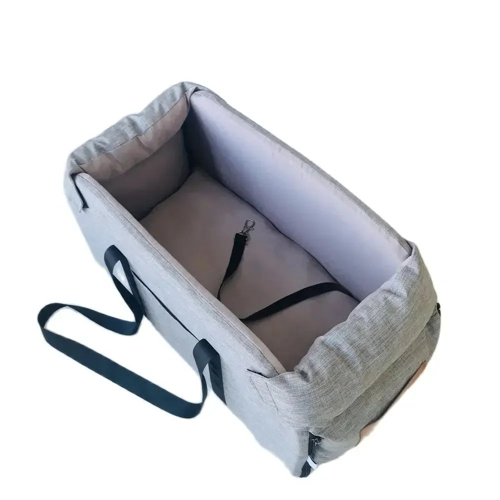 Premium Dog Car Booster Seat | Comfortable Travel Carrier