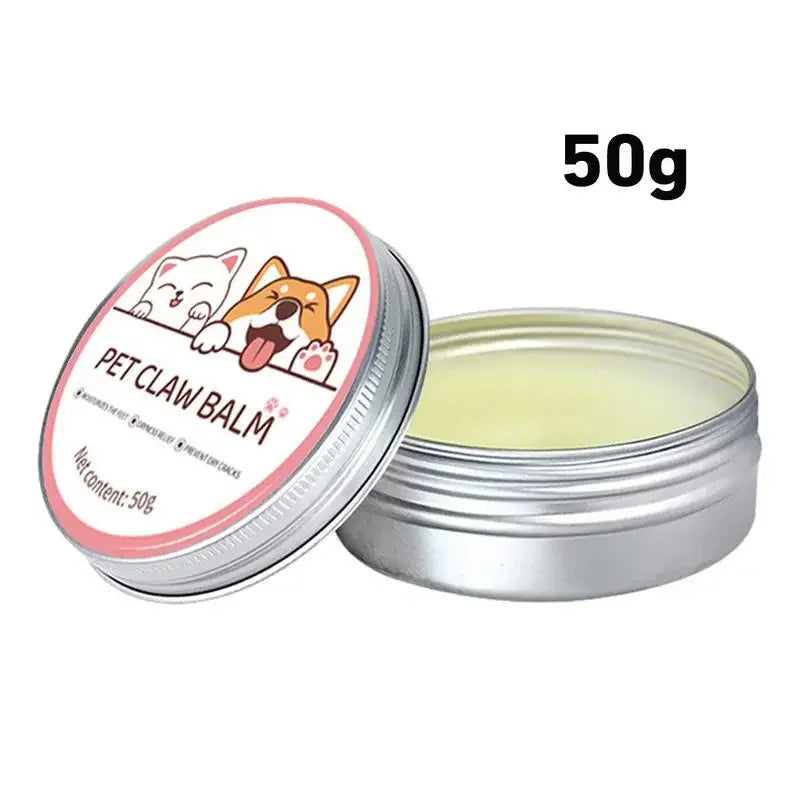 Natural Paw Balm for Dogs & Cats – Moisturizing Paw & Nose Protector (50g)