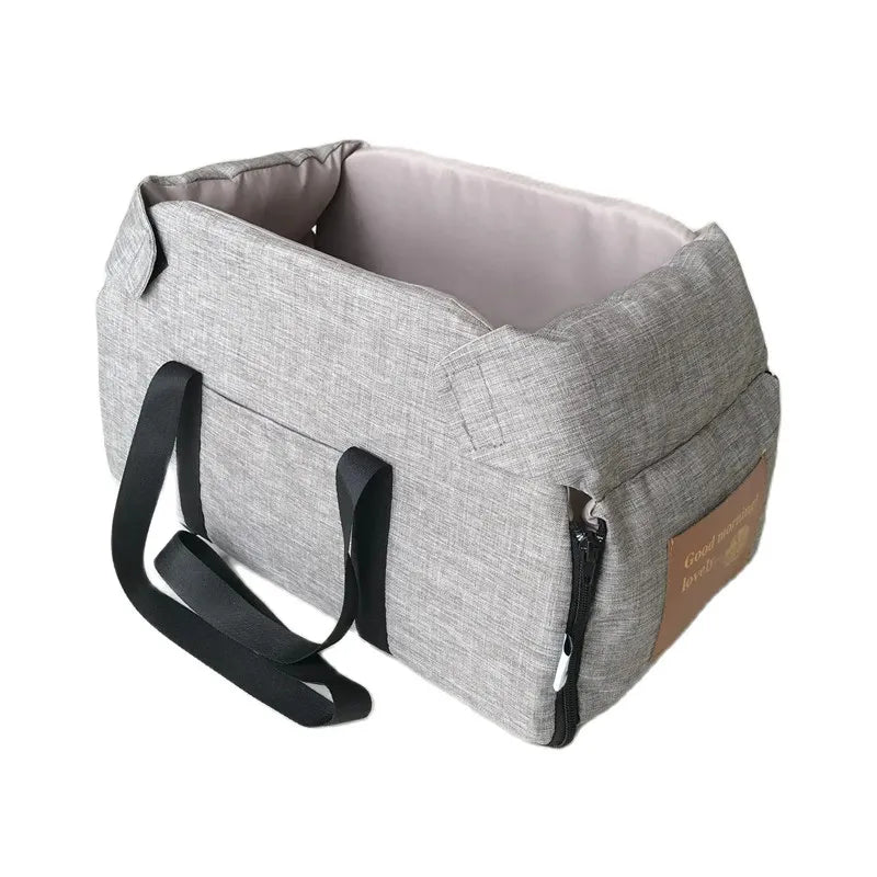 Premium Dog Car Booster Seat | Comfortable Travel Carrier
